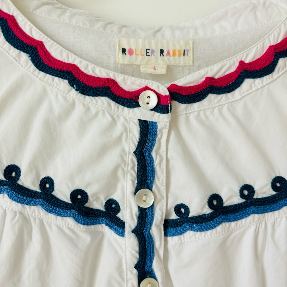 Roller Rabbit Valleta Embroidered Lela Dress - Picture 3 of 4